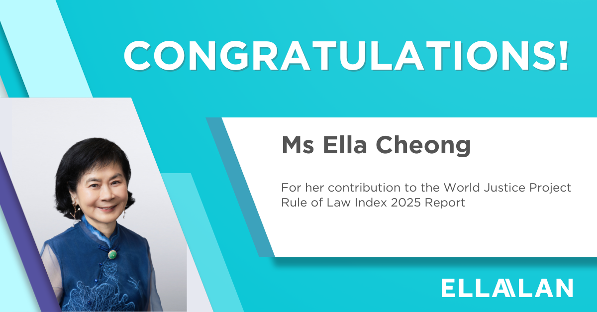 20251112 - Ms Cheong WJP Rule of Law Index 2025 Report